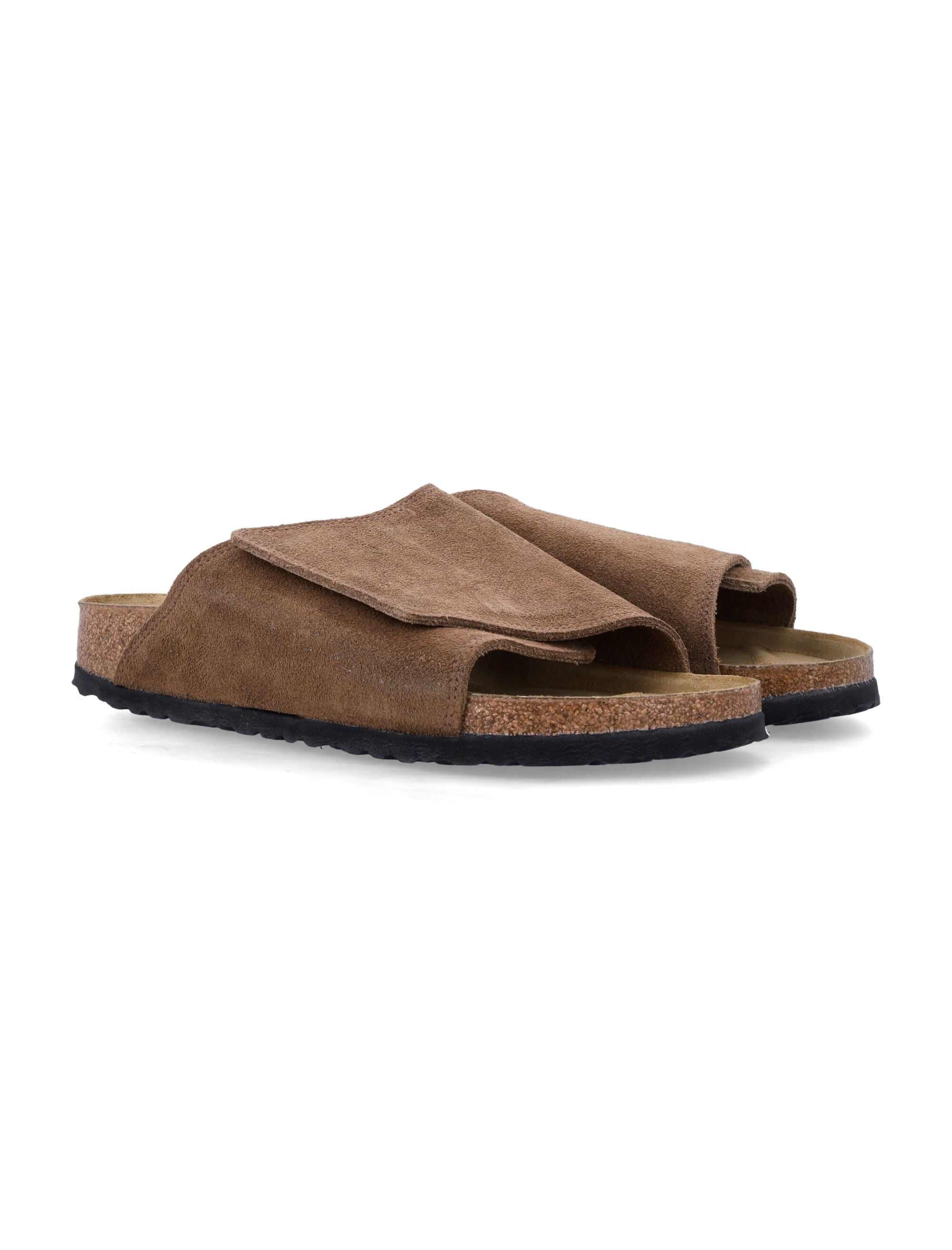 Solana Dark Tea Vl Suede Sandals