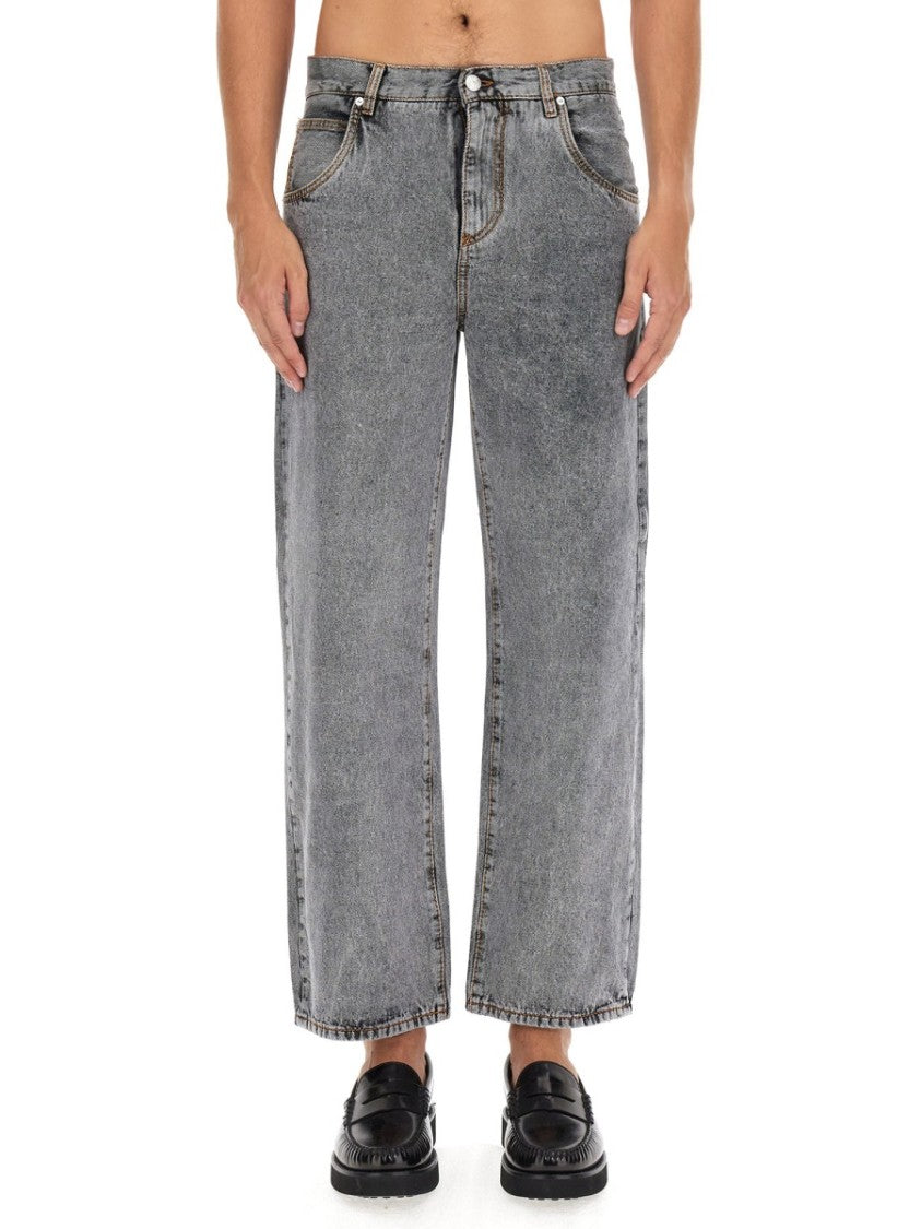 Grey Easy Fit Jeans