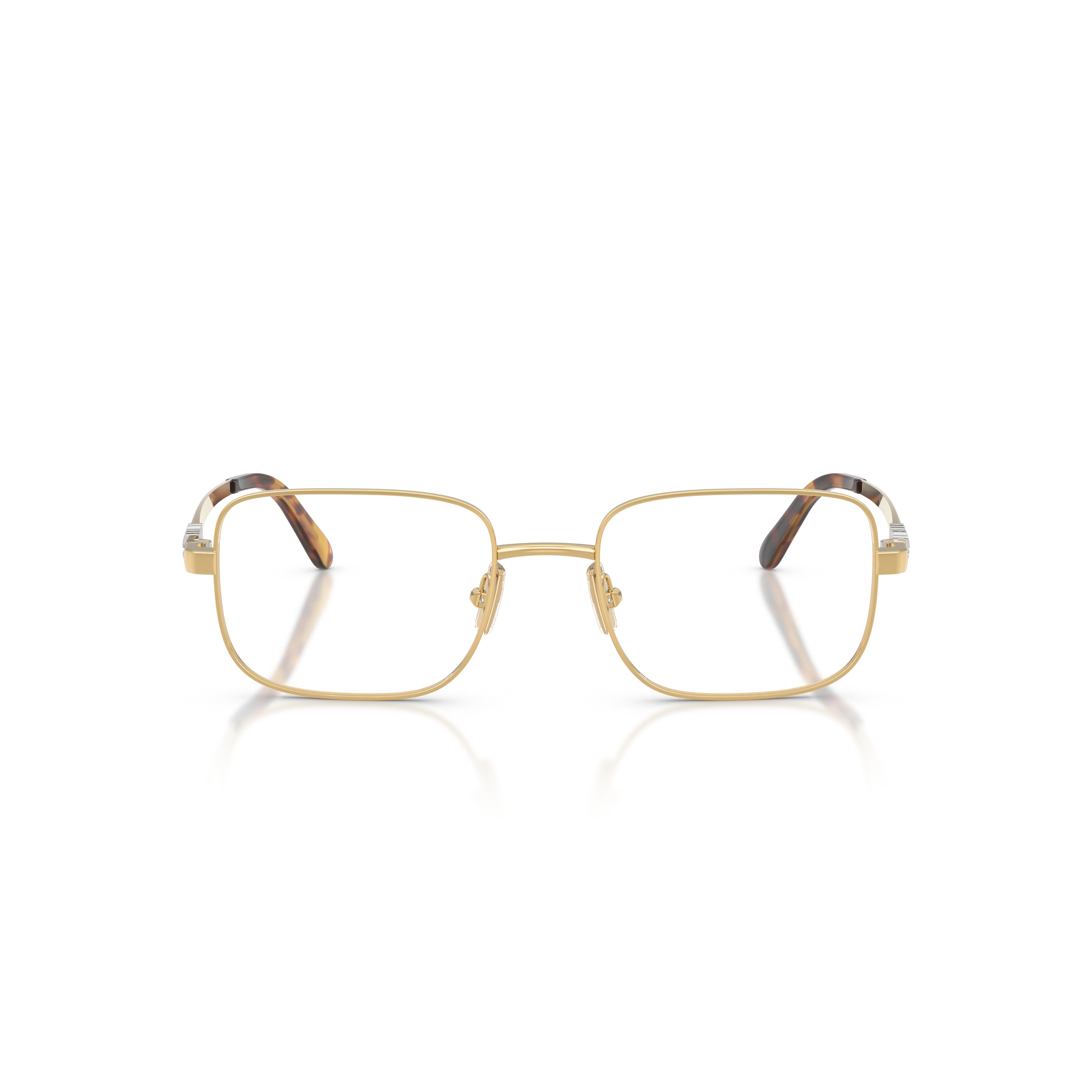 0mu 51zv Rectangular Metal Frame Eyeglasses