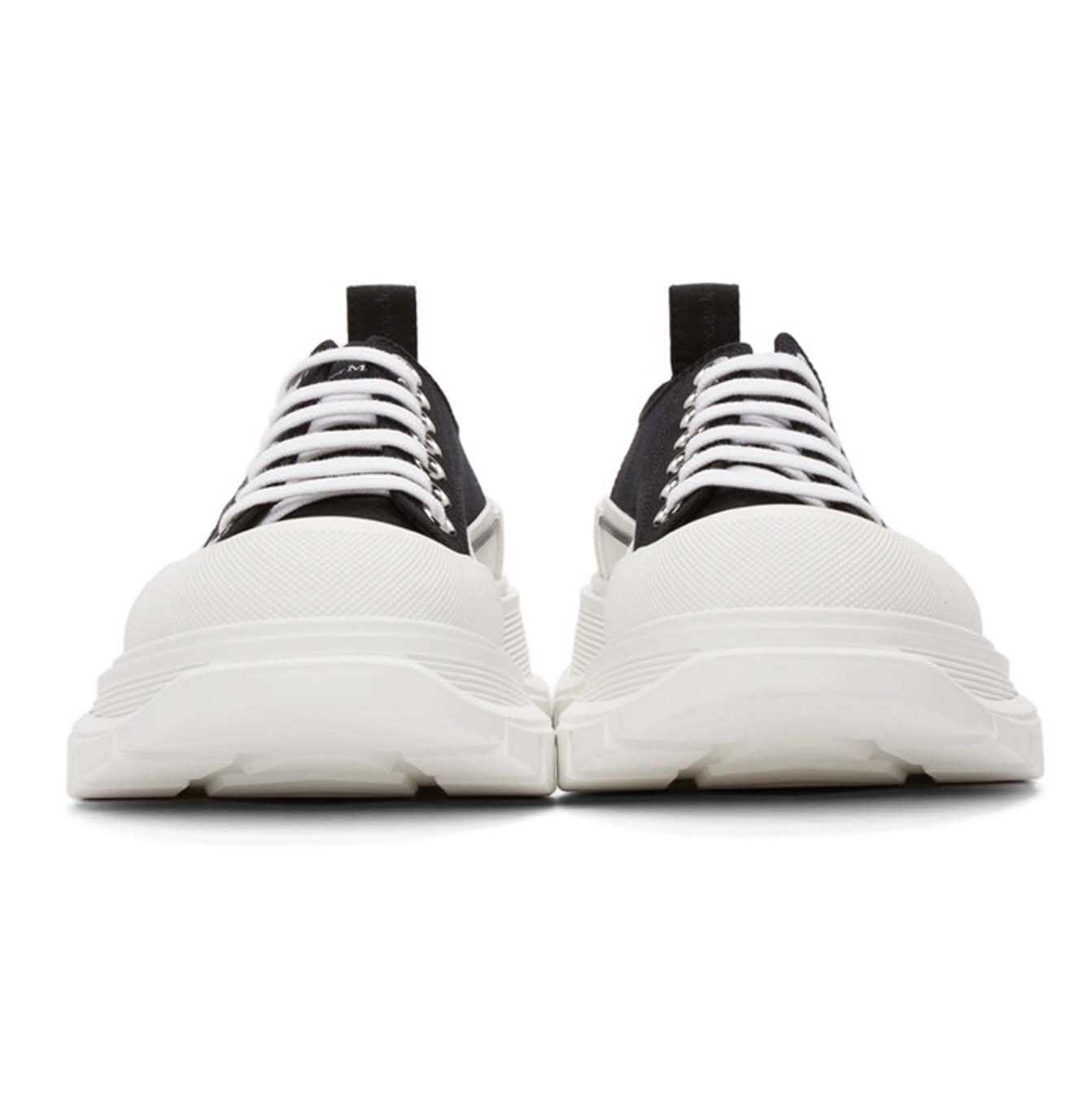 Chunky Sole Sneakers With Textured Finish