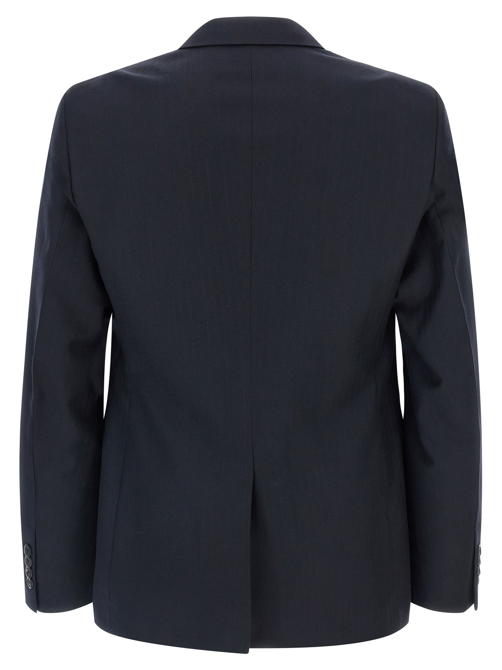 Tailored Pinstriped Blazer and Trouser Set