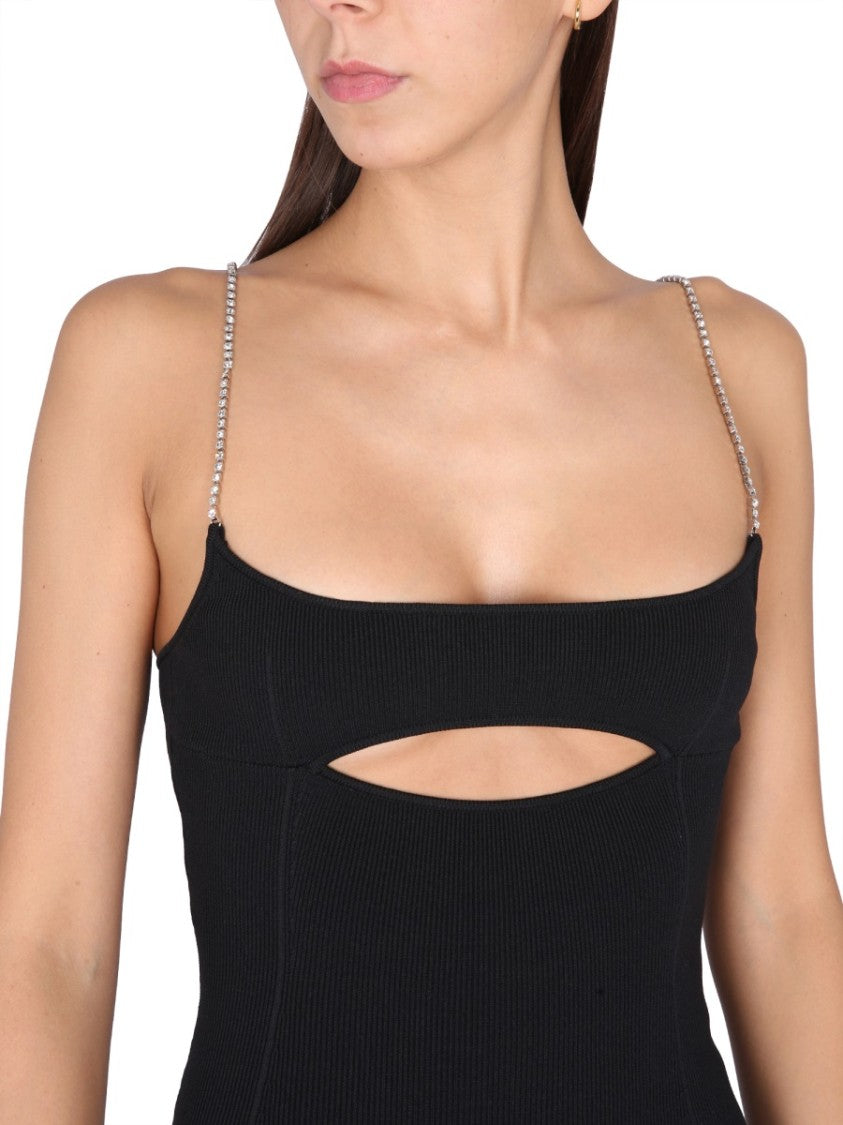 Cut-Out Mini Dress