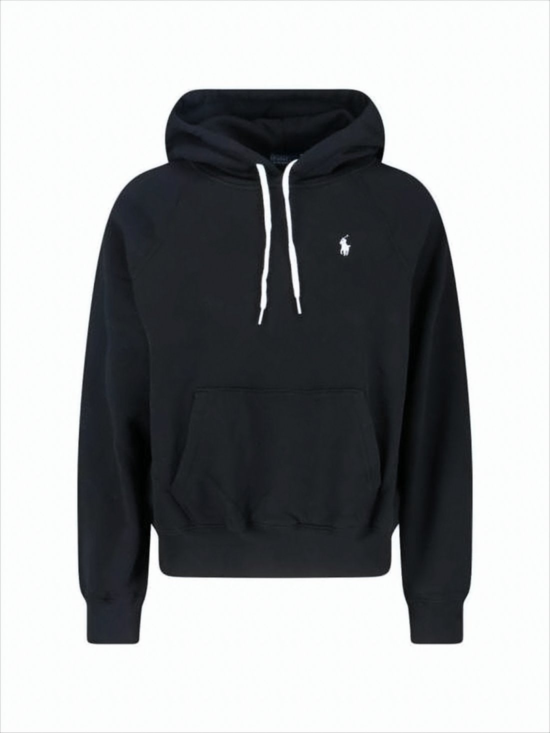 Cropped Hoodie with Relaxed Fit