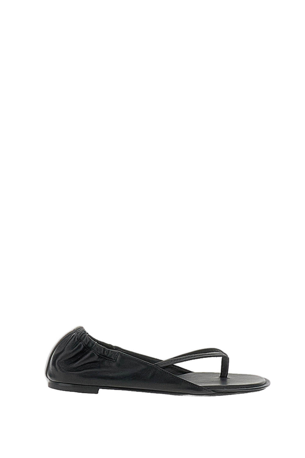 Black Nu-Pieds Thong Sandals