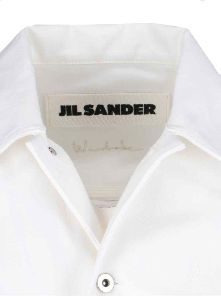Denim Overshirt – White
