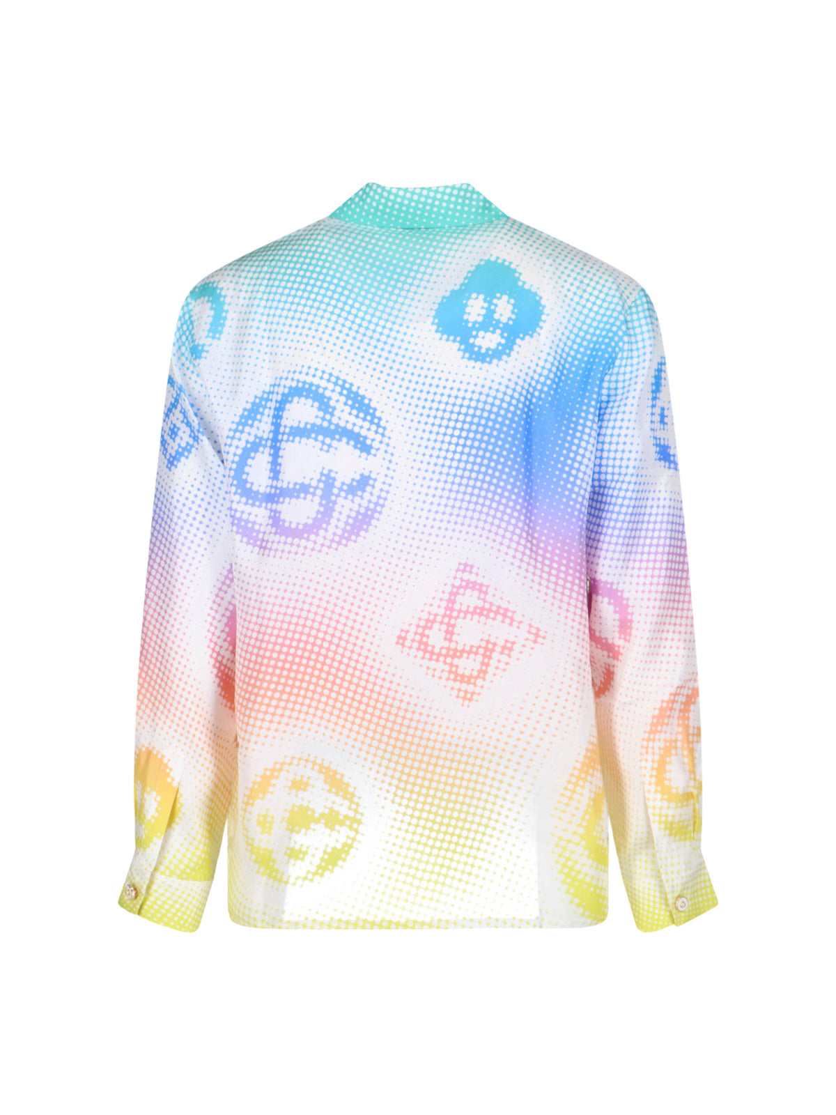 "Halftone Logo" Shirt Multicolor