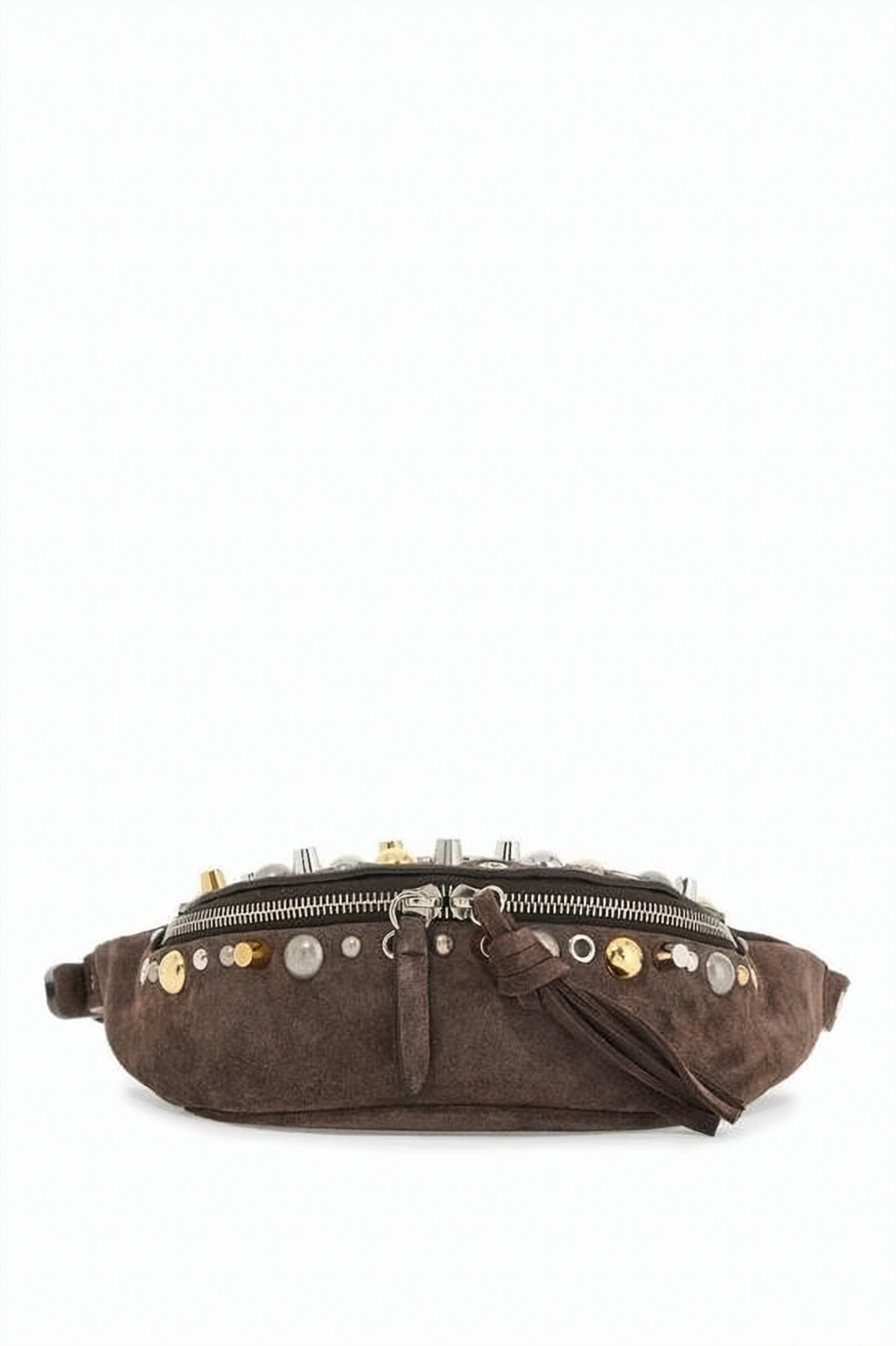 Suede Crossbody Bag