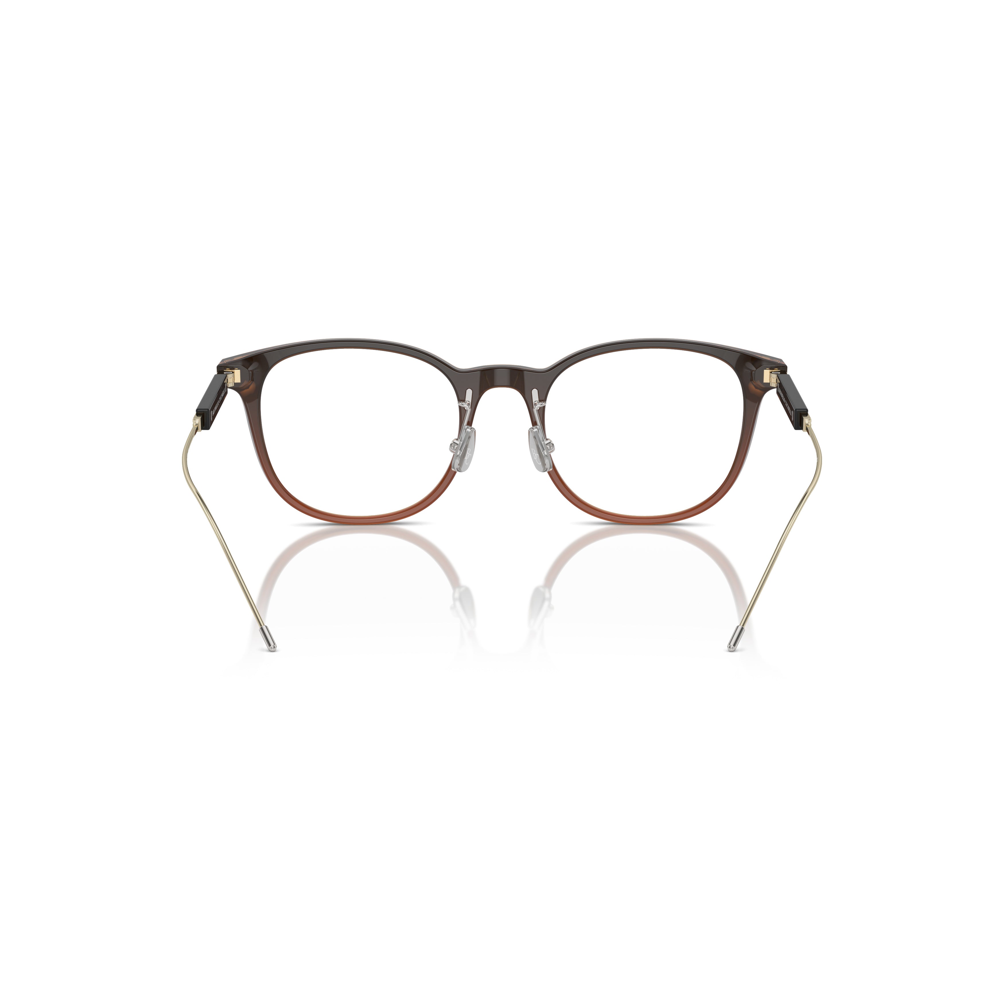 0bc3006 Gradient Acetate Sunglasses with Metallic Temples
