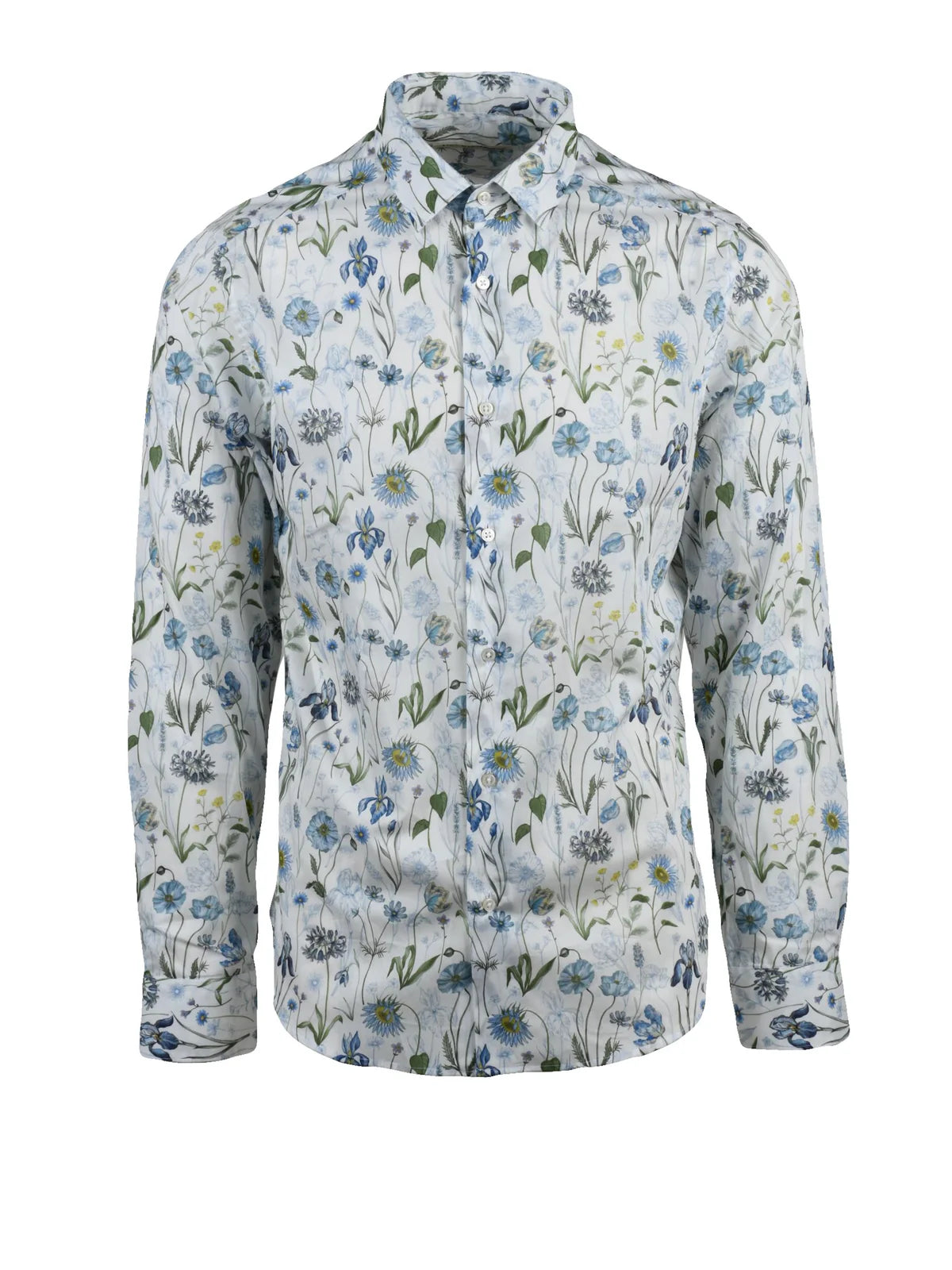 Multicolor Patterned Cotton Shirt