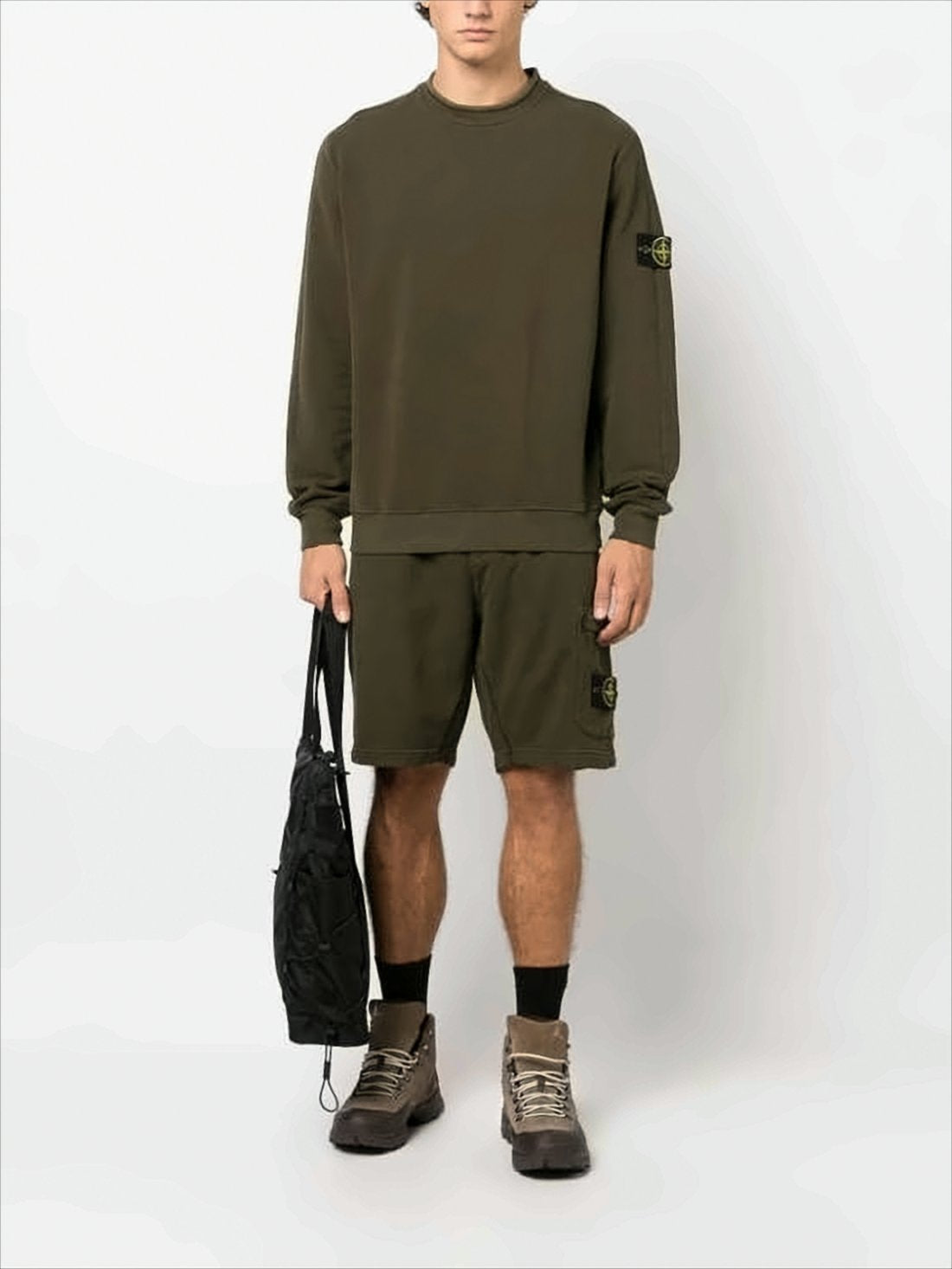 Relaxed Fit Long-Sleeve Top