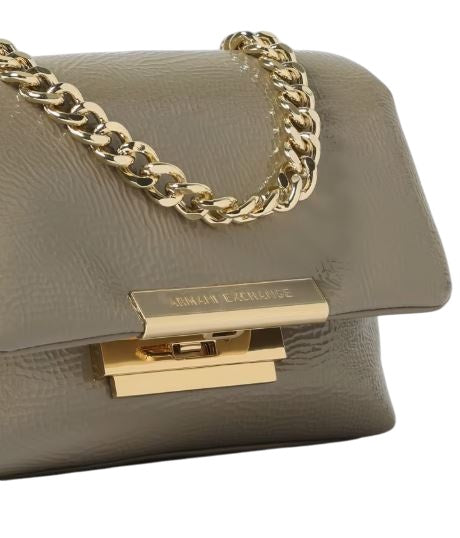 Refined Textured Shoulder Bag