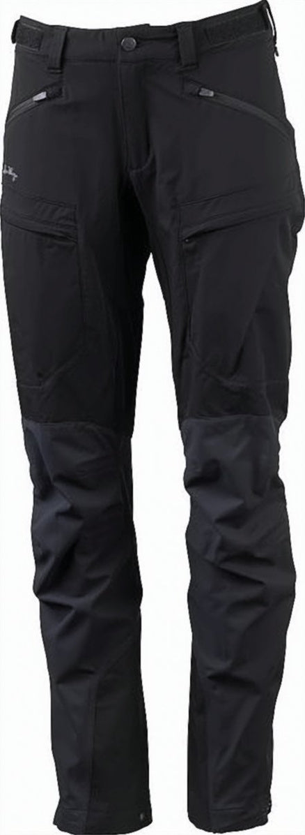 Straight-Fit Pants with Articulated Knees