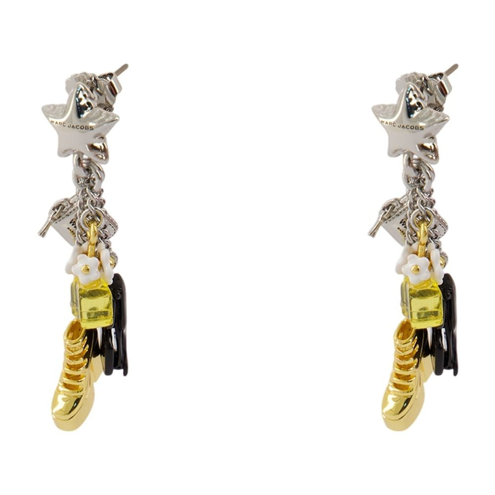 Mini Icon Charm Earrings - Metal - Gold