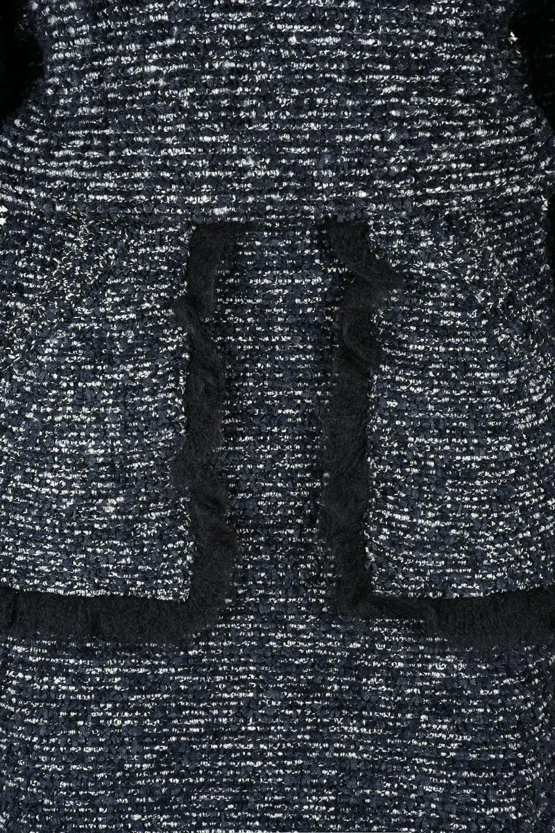 Bouclé Dress - Black