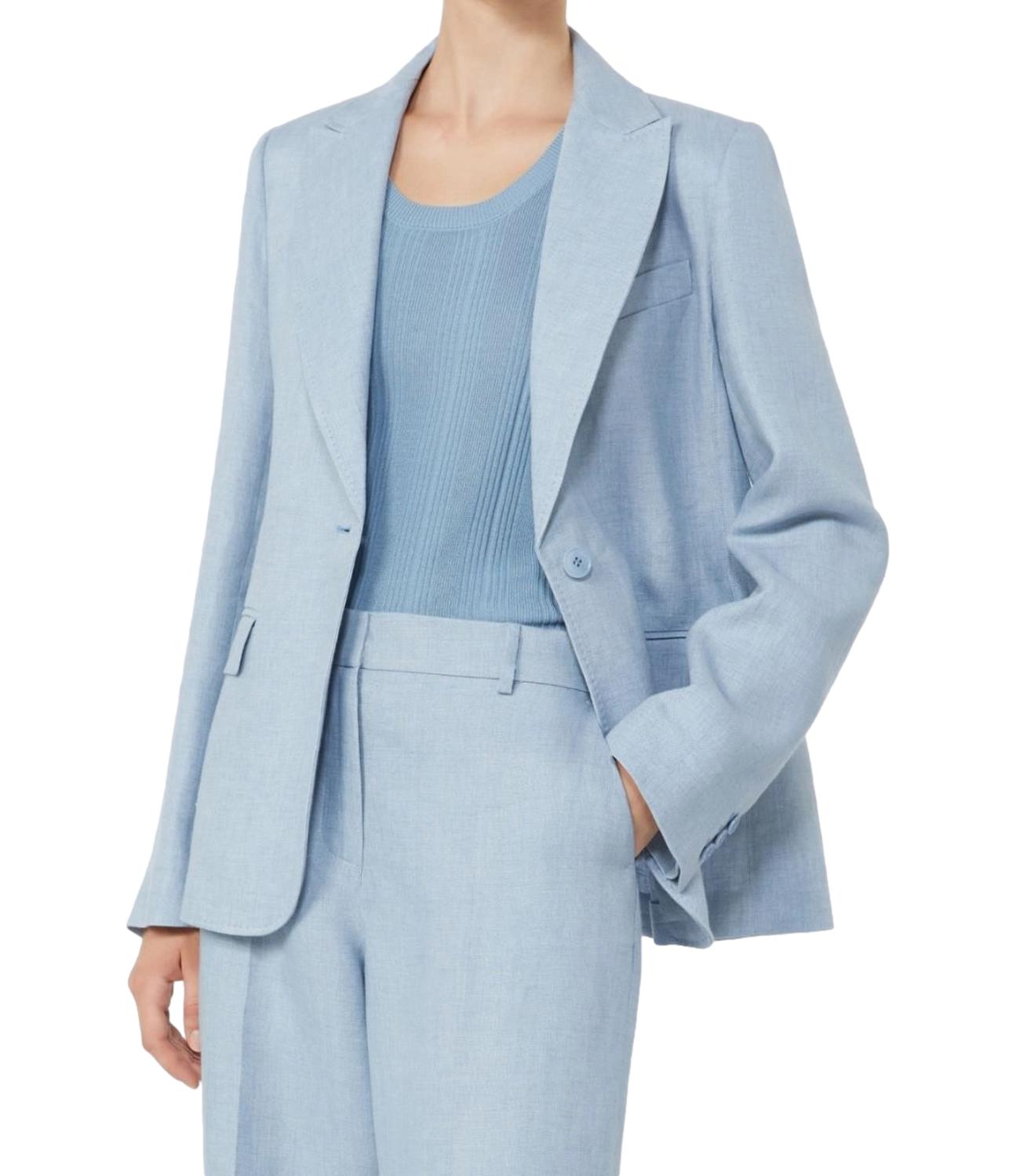 Light Blue Wkdnalut Wool Jacket