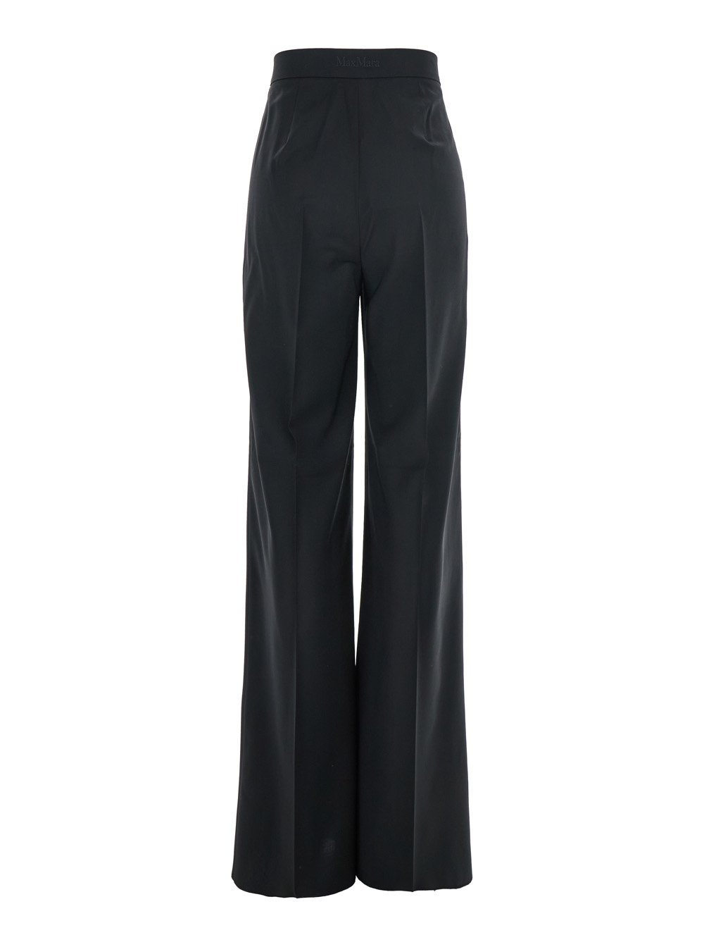 Wide-Leg Tailored Suit Pants