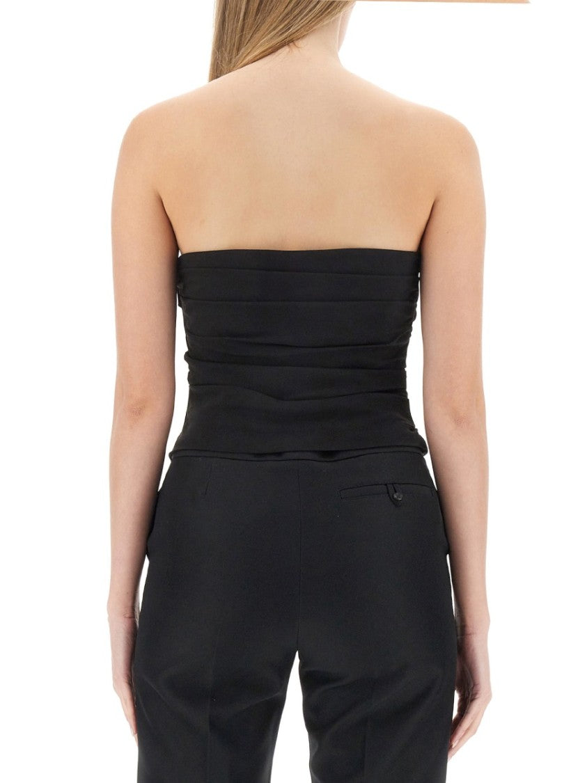 Strapless Draped Top
