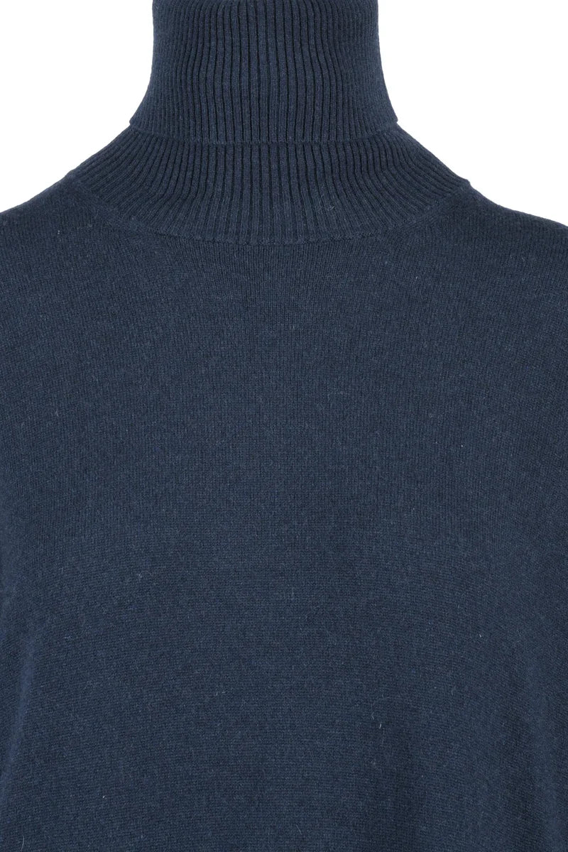 Long Knit Dress - Blue