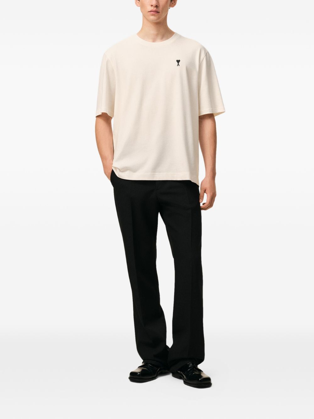 Cream Short-Sleeve T-Shirt