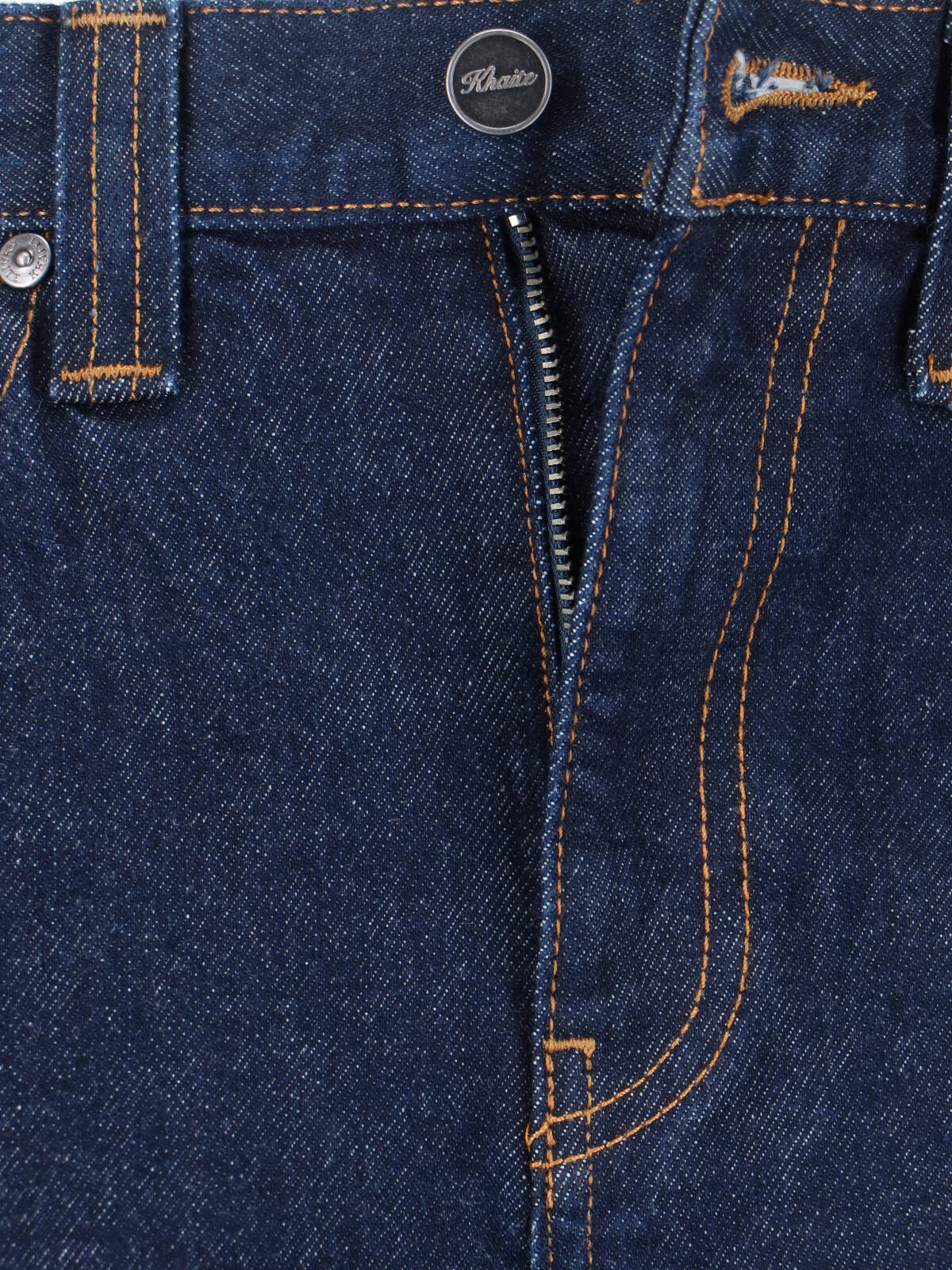 Dark Blue Farley Straight-Leg Denim Jeans