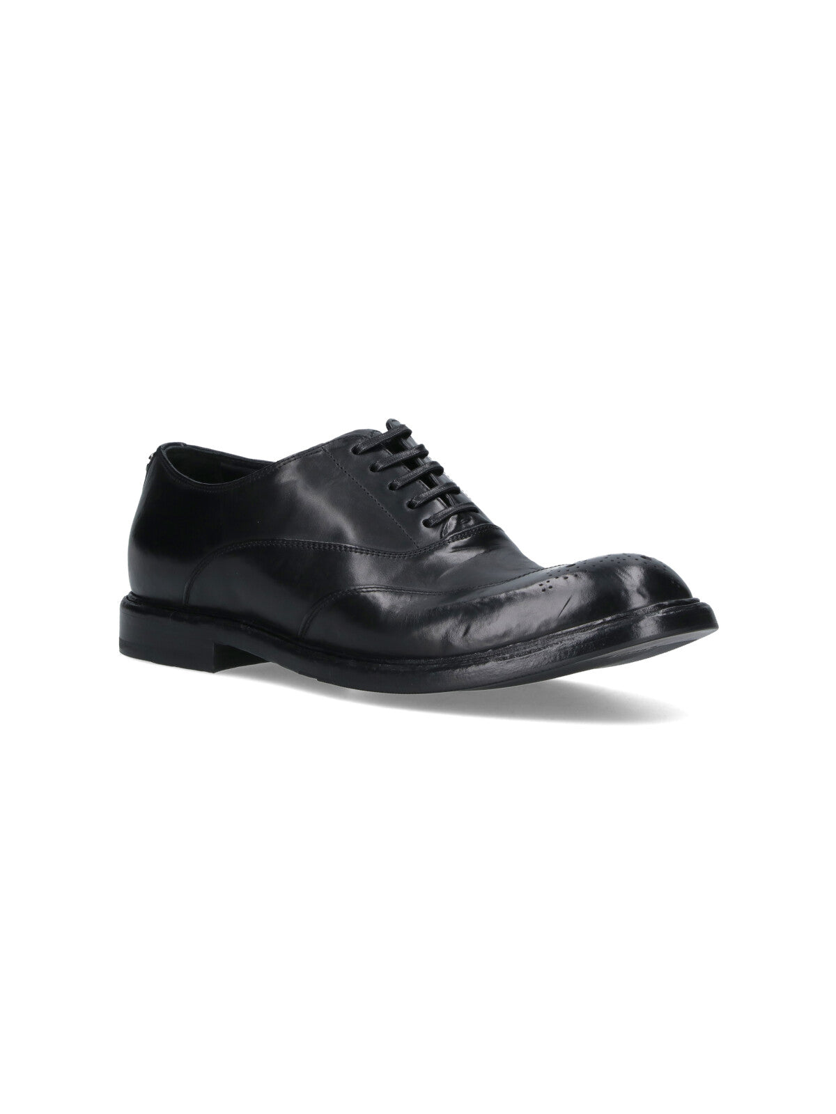 "Marsala" Derby Shoes – Black