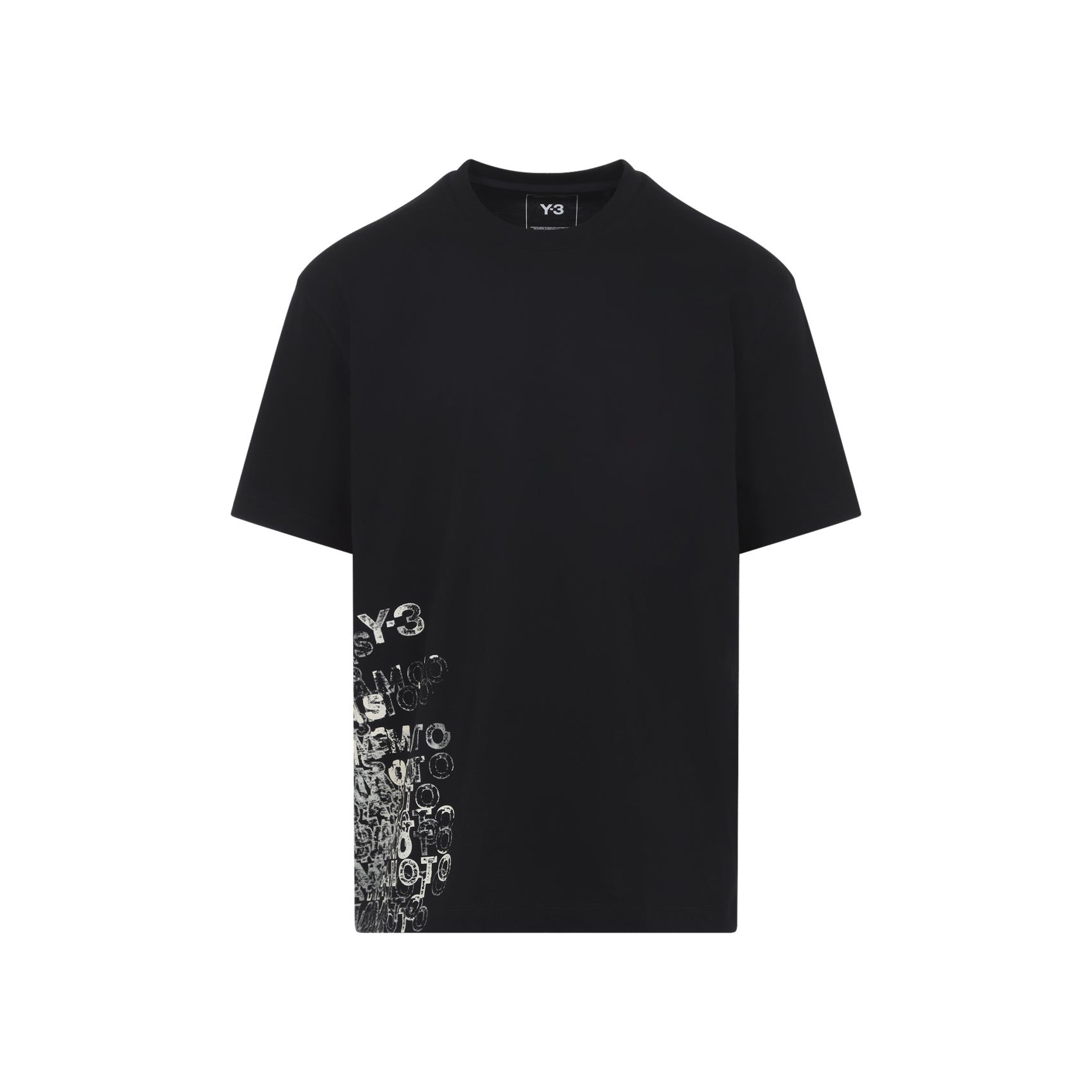 KR2223 Graphic Print T-Shirt with Classic Crew Neck