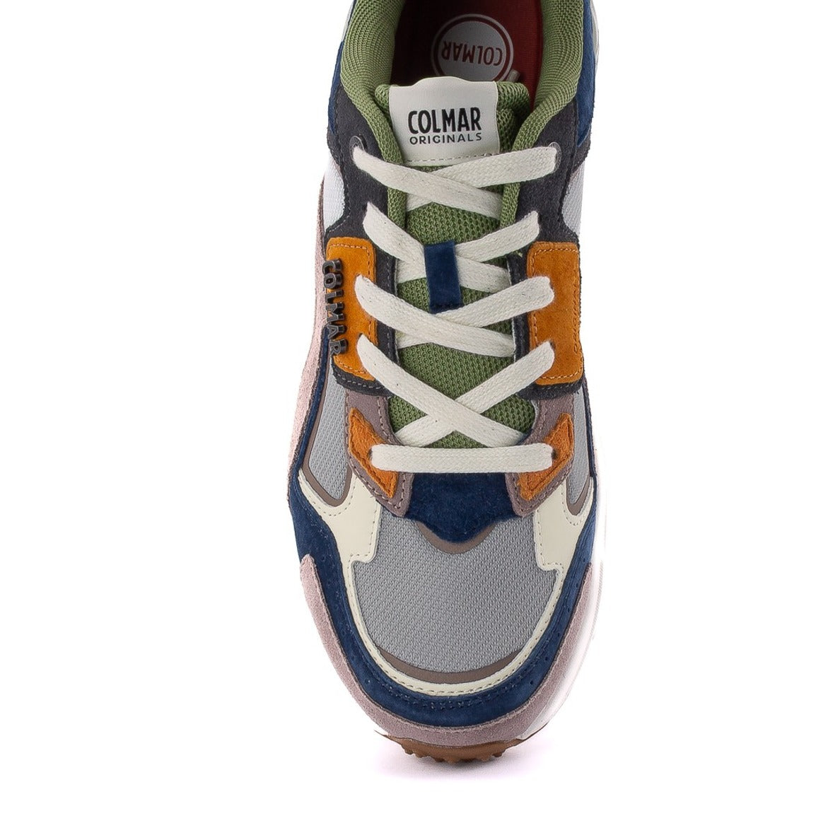 Lightweight Grey Sneakers With Suede Accents