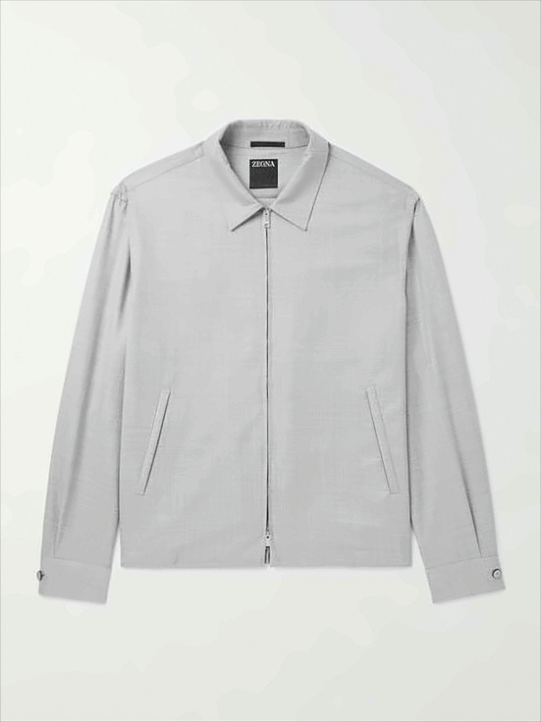 Minimalist Light Grey Jacket