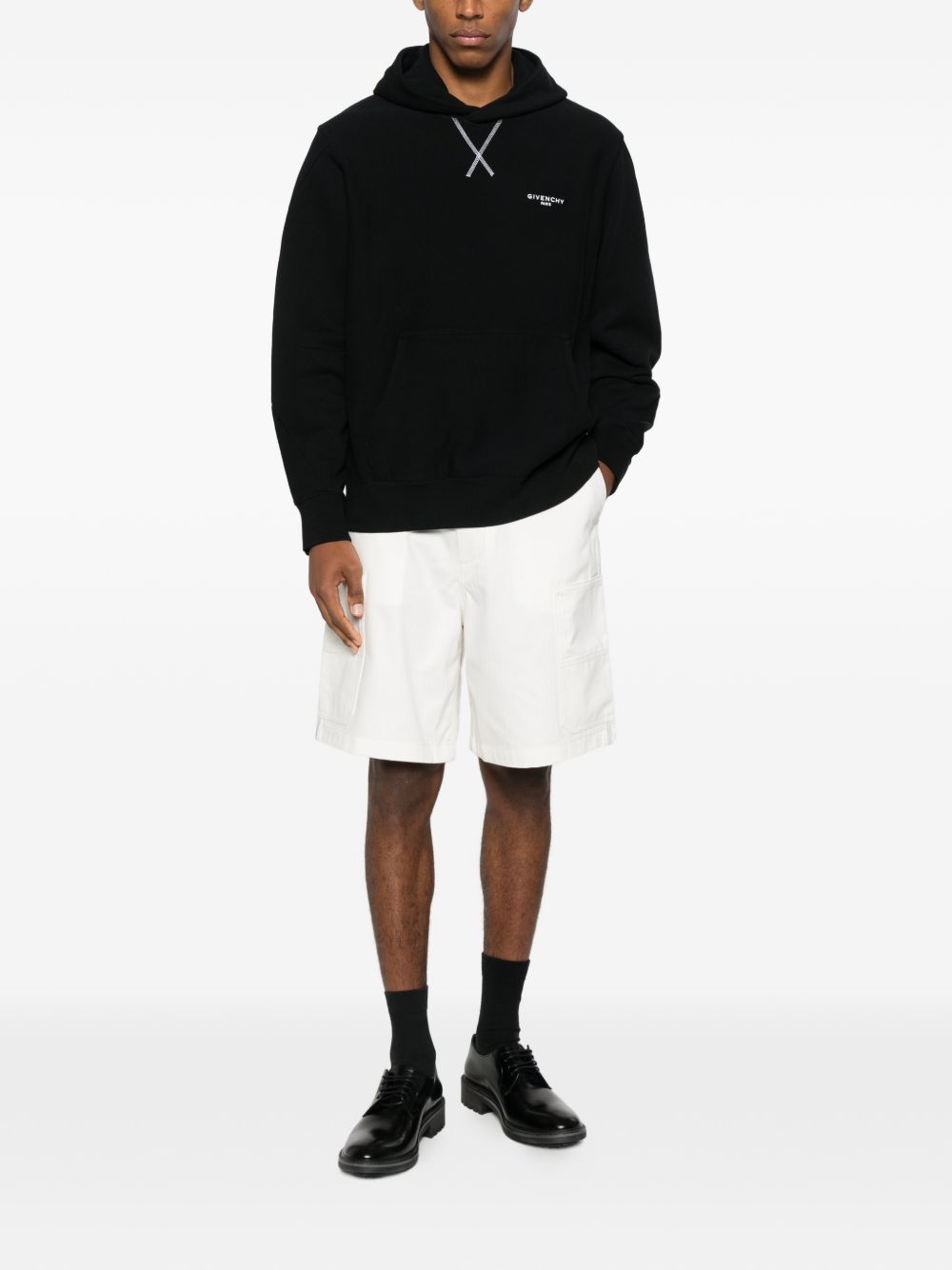 Black Hoodie hoodie with Kangaroo Pocket