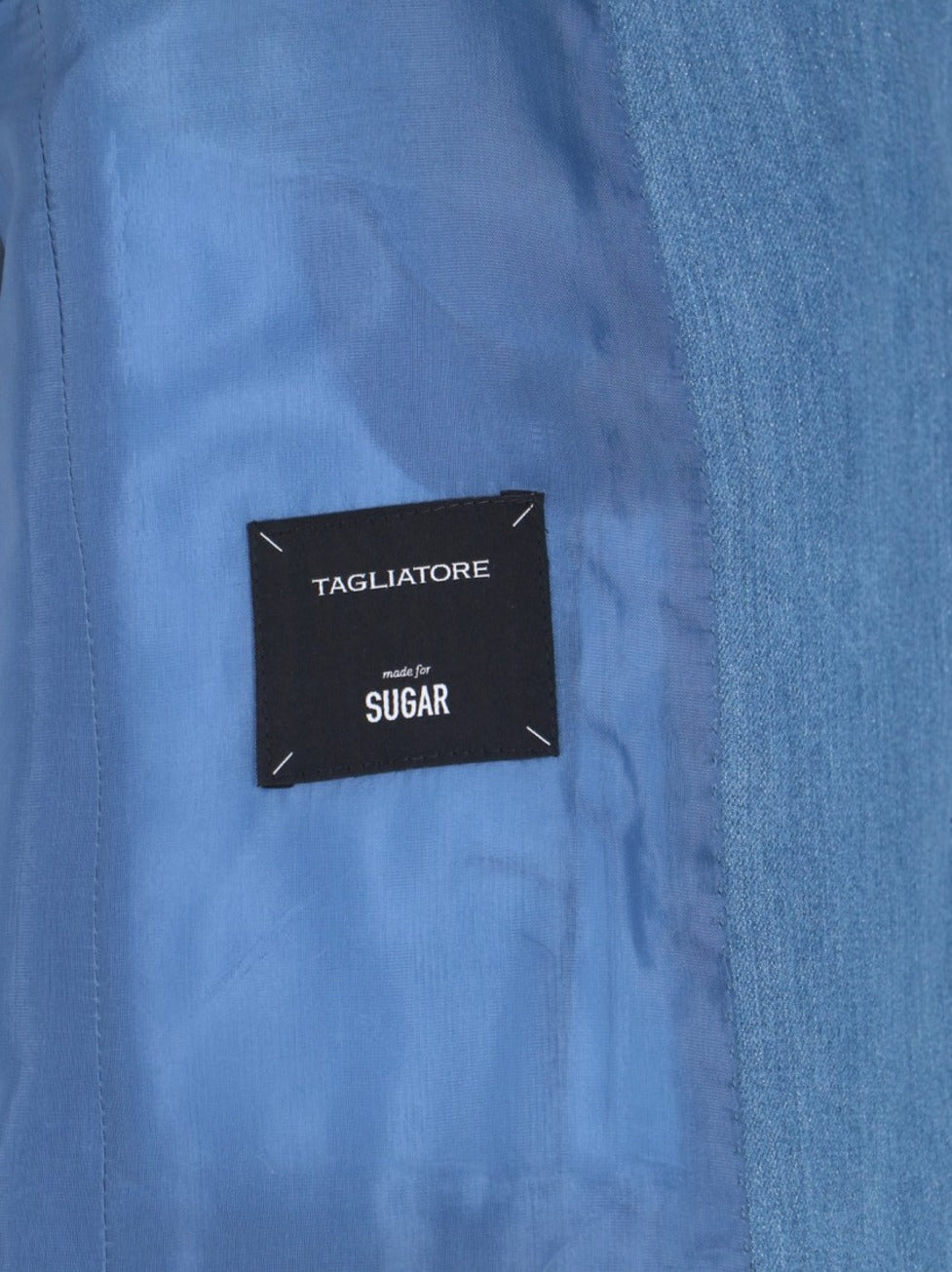 "Bertha" Single-Breasted Blazer – Blue