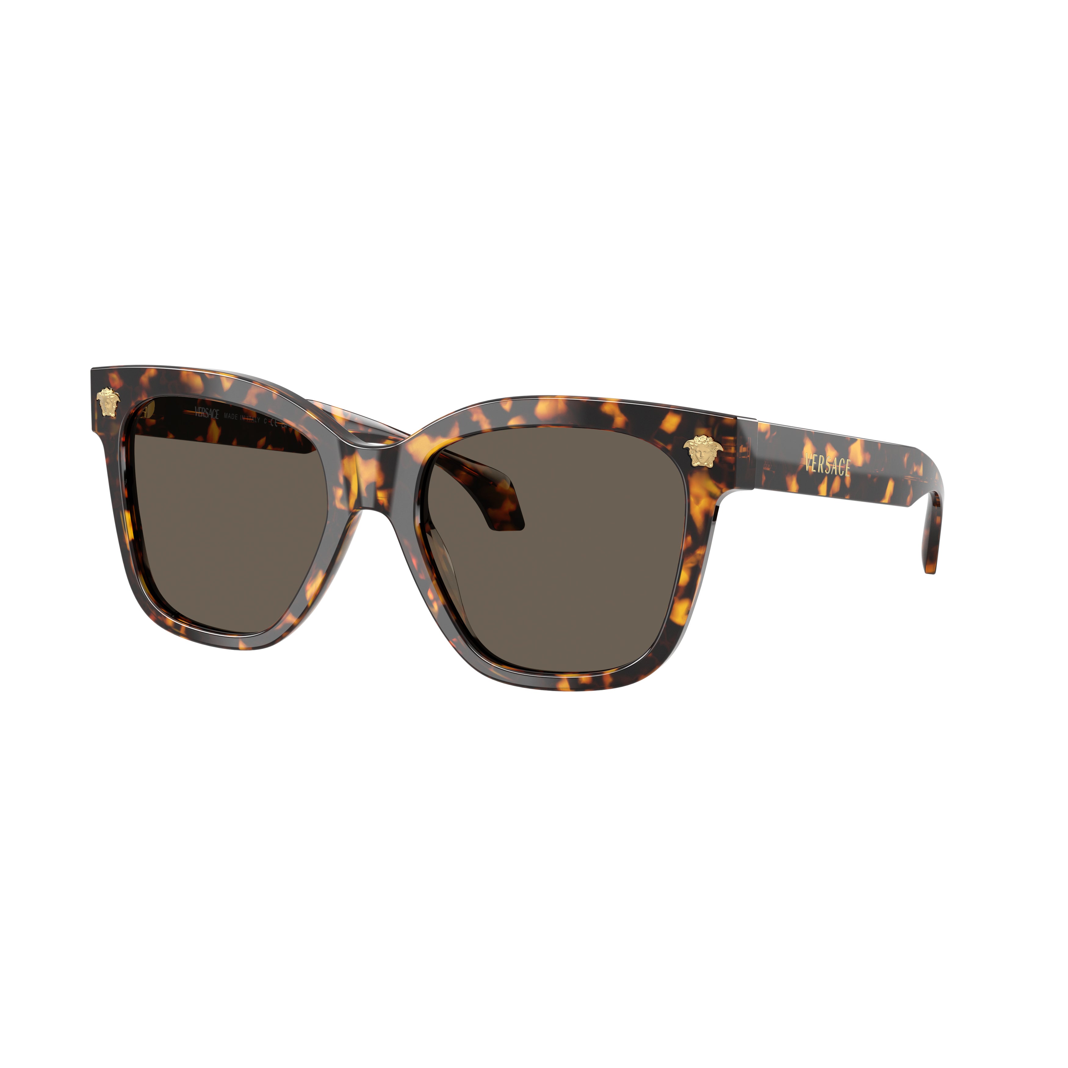 0ve4511 Oversized Tortoiseshell Frame Sunglasses