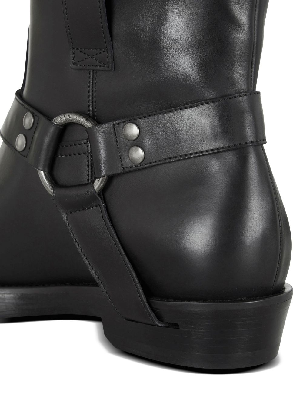 Square Toe Slip-On Boots