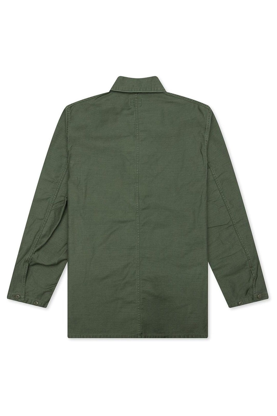 Casual Green Cotton Jacket
