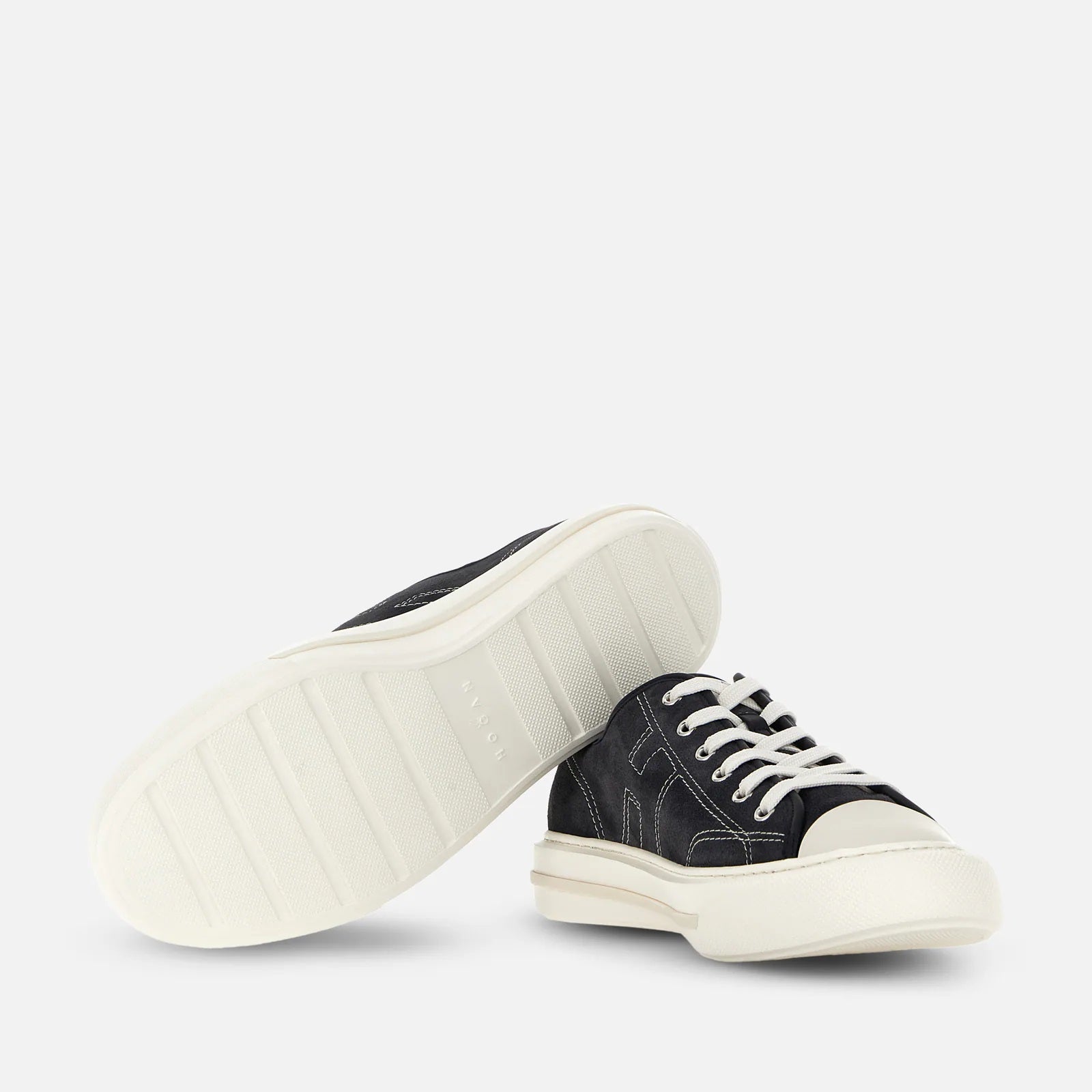 H691 Allacciato H Cuciture Sneakers in Blue
