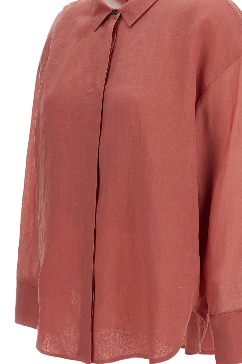 Abbraccio Ramie Long-Sleeve Shirt