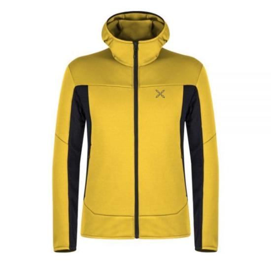 Hooded Two-Tone Montura Jacket With Minimalist Detailing