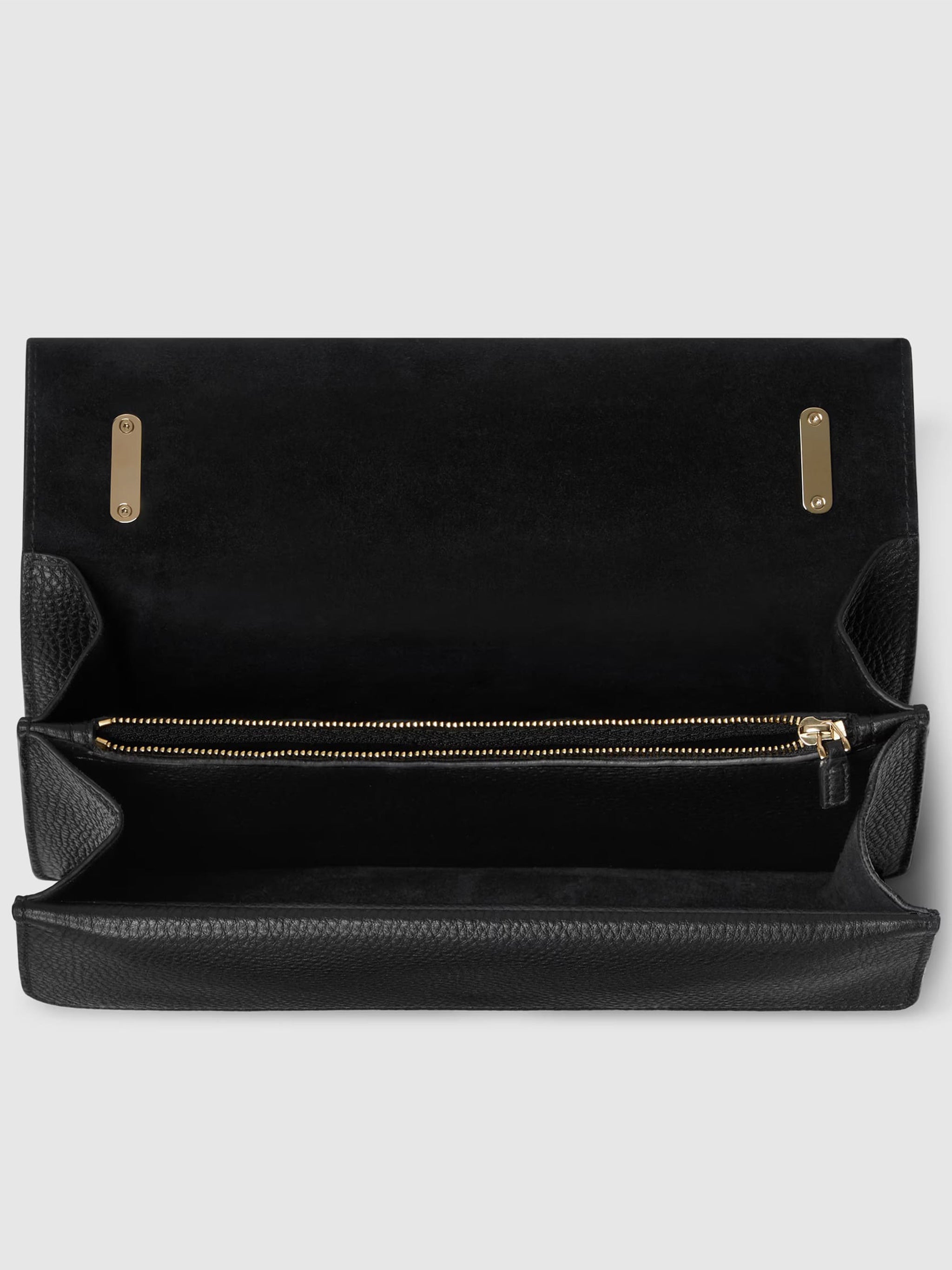 Black Dionysus Medium Leather Shoulder Bag