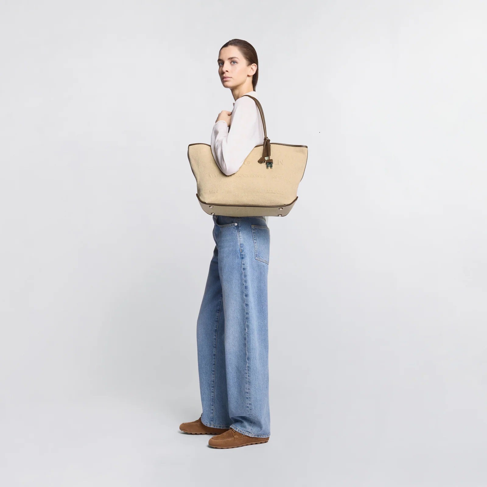 Mastice Address Shopping Media Linen Shopping Bag