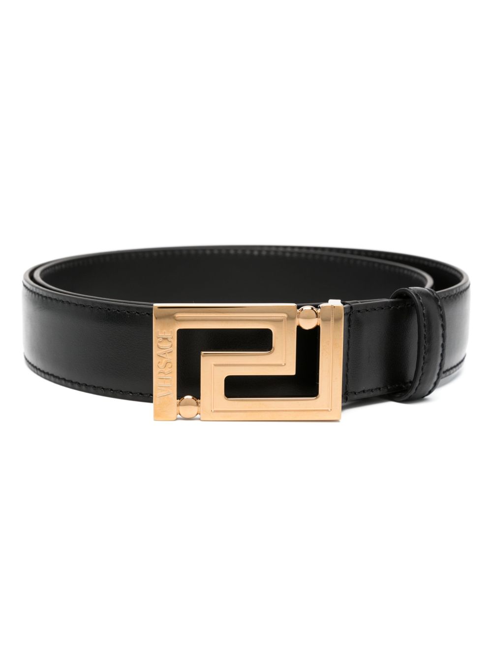Satin-Finish Silk And Nylon Belt