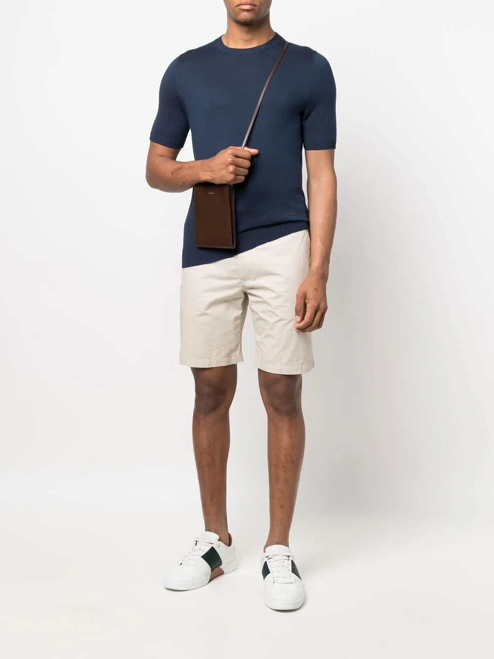 Classic Fit Malo T-Shirt With Round Neckline