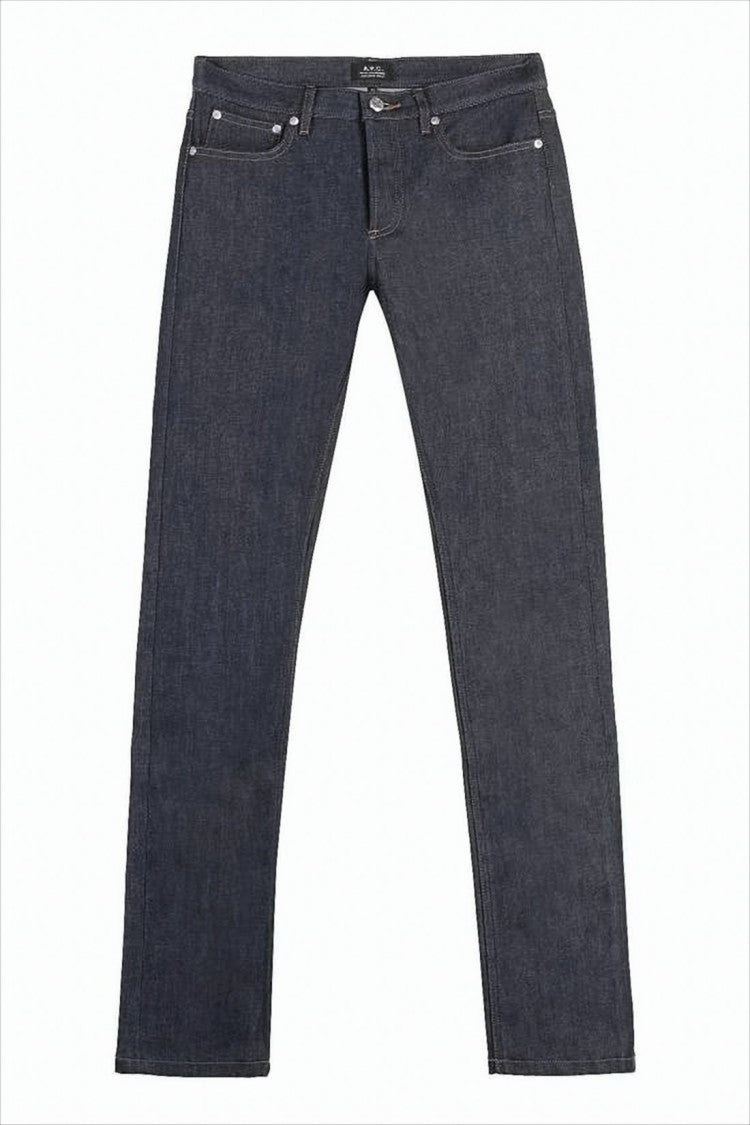 Classic Straight-Leg Denim Pants