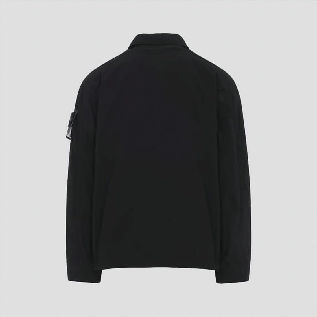 Structured Black Jacket with Classic Collar