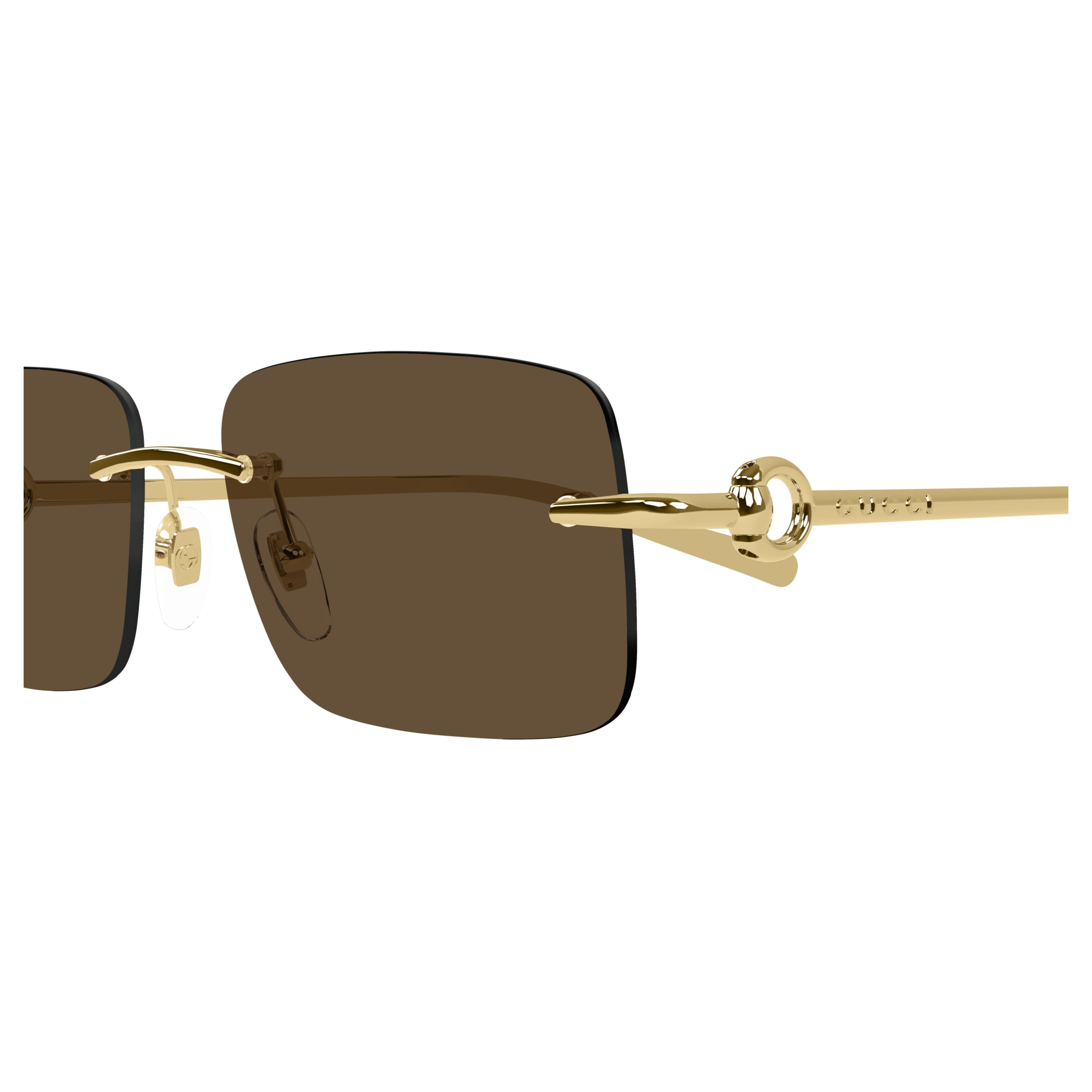 Gg1703s Rimless Rectangular Sunglasses