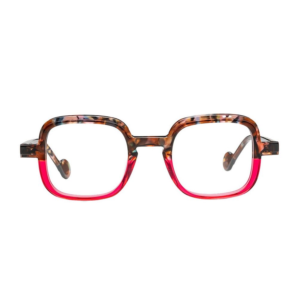 Dominos Geometric Square Acetate Sunglasses
