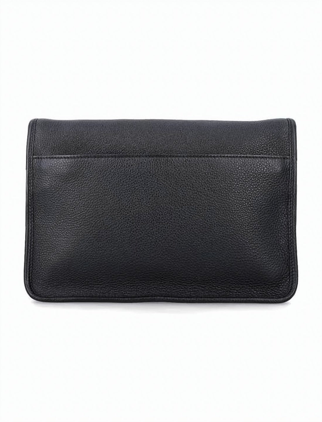 Textured Calf Leather Shoulder Bag