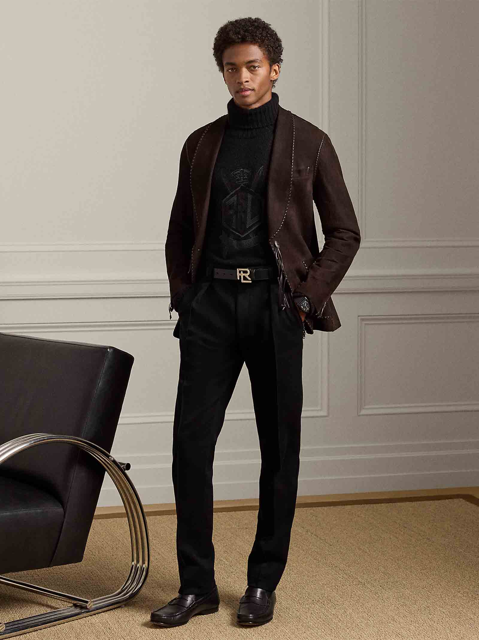 Slim Fit Trousers With Chain-Detail Pockets