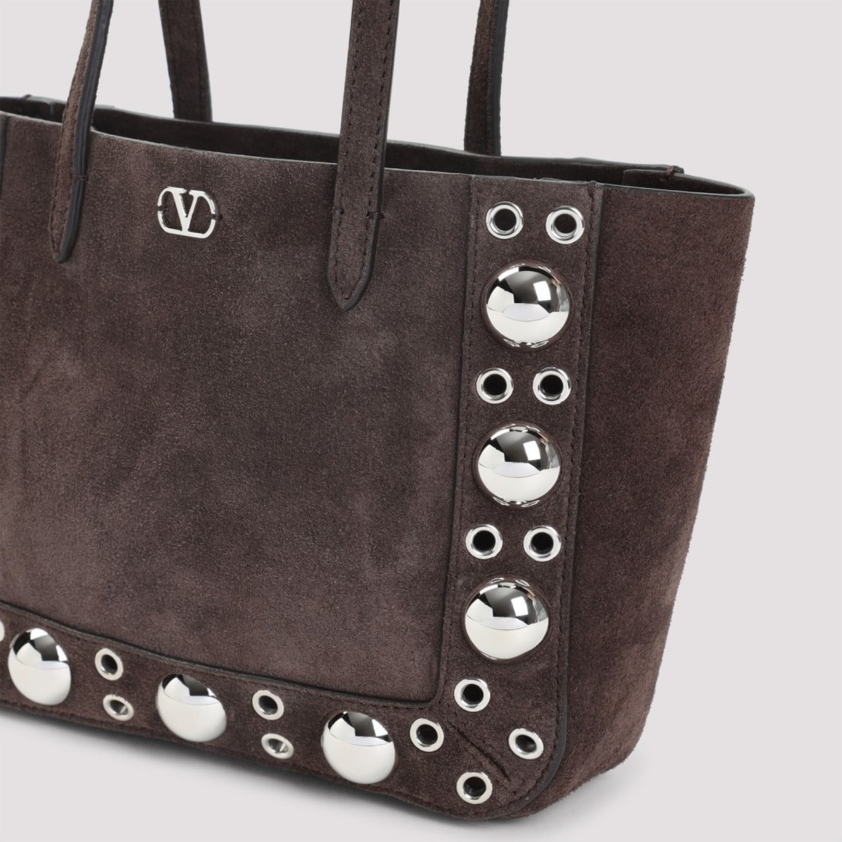 Spacious Brown Cow Suede Shoulder Bag