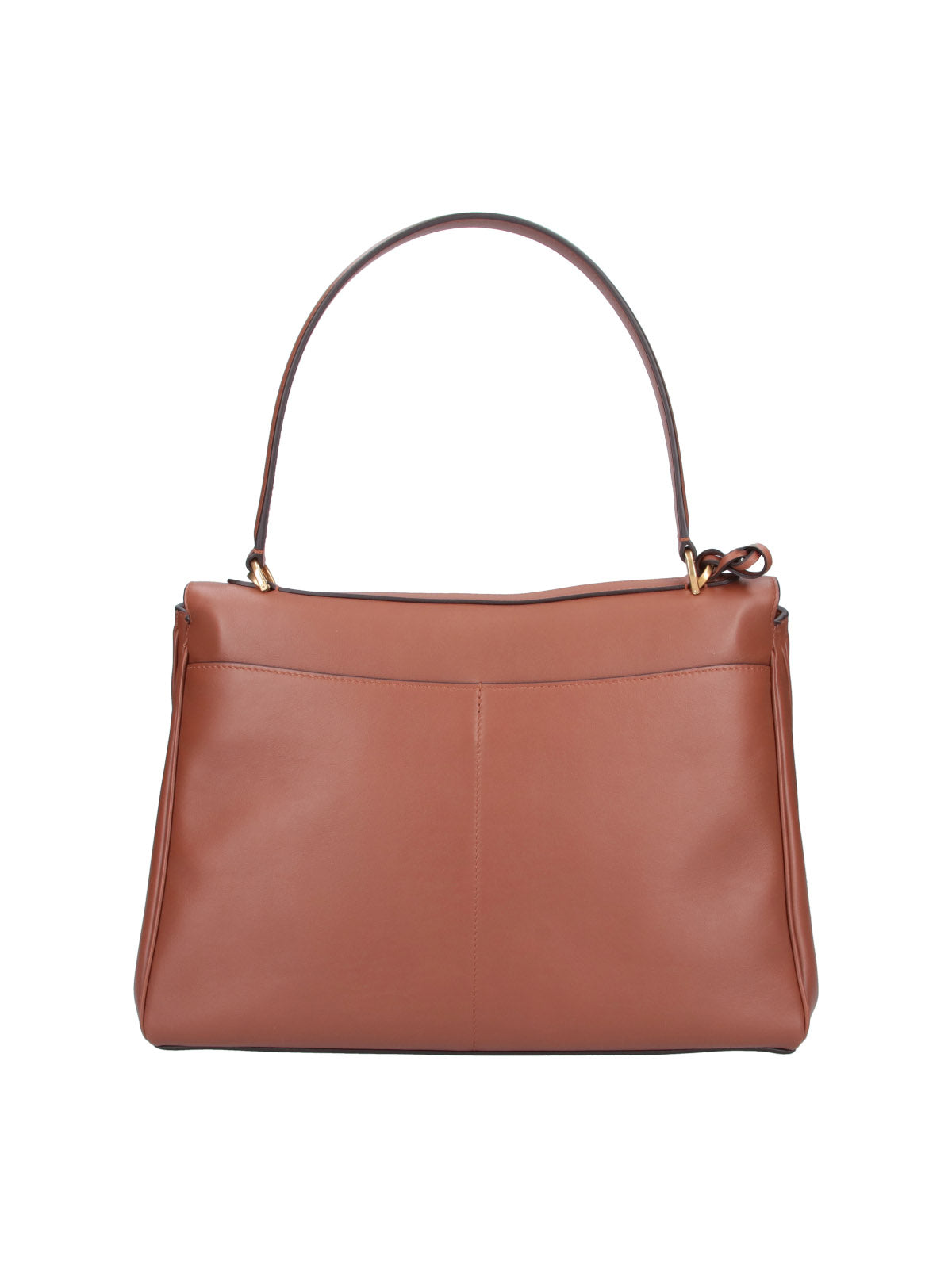 Brown Rodeo Medium Calfskin Leather Handbag