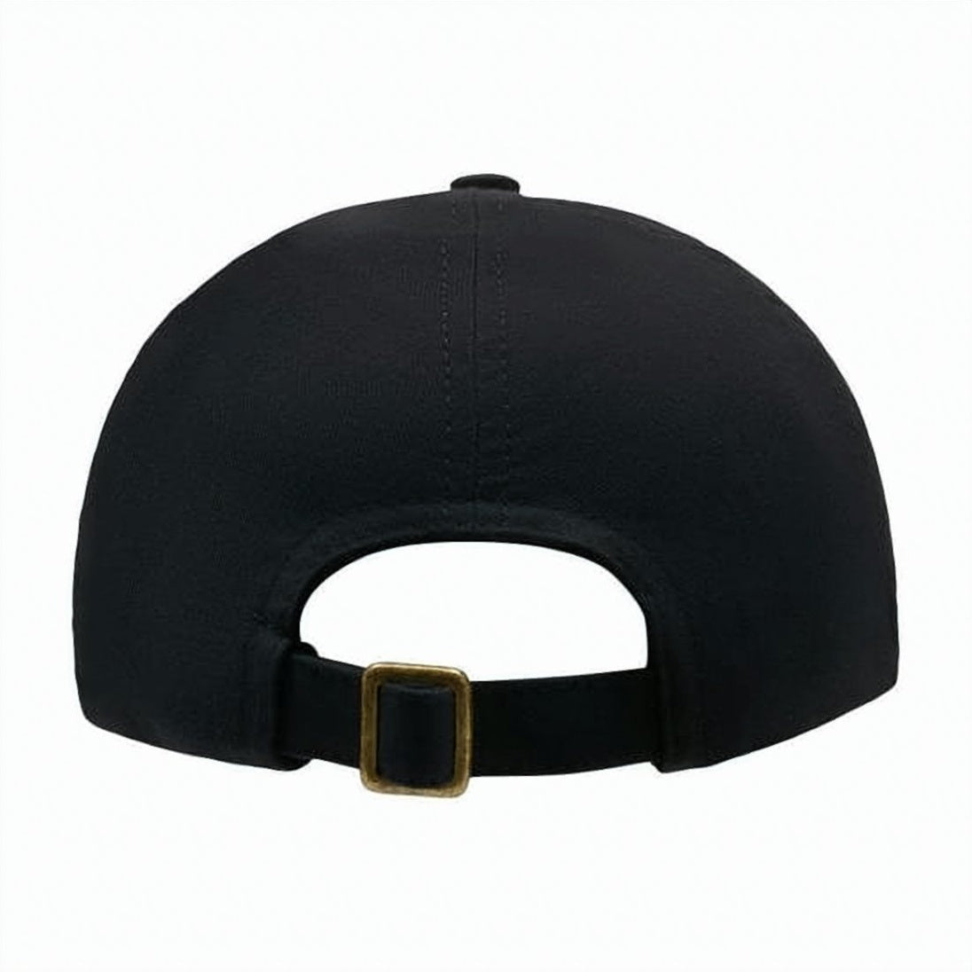 Curved Brim Baseball Cap with Embroidered Emblem
