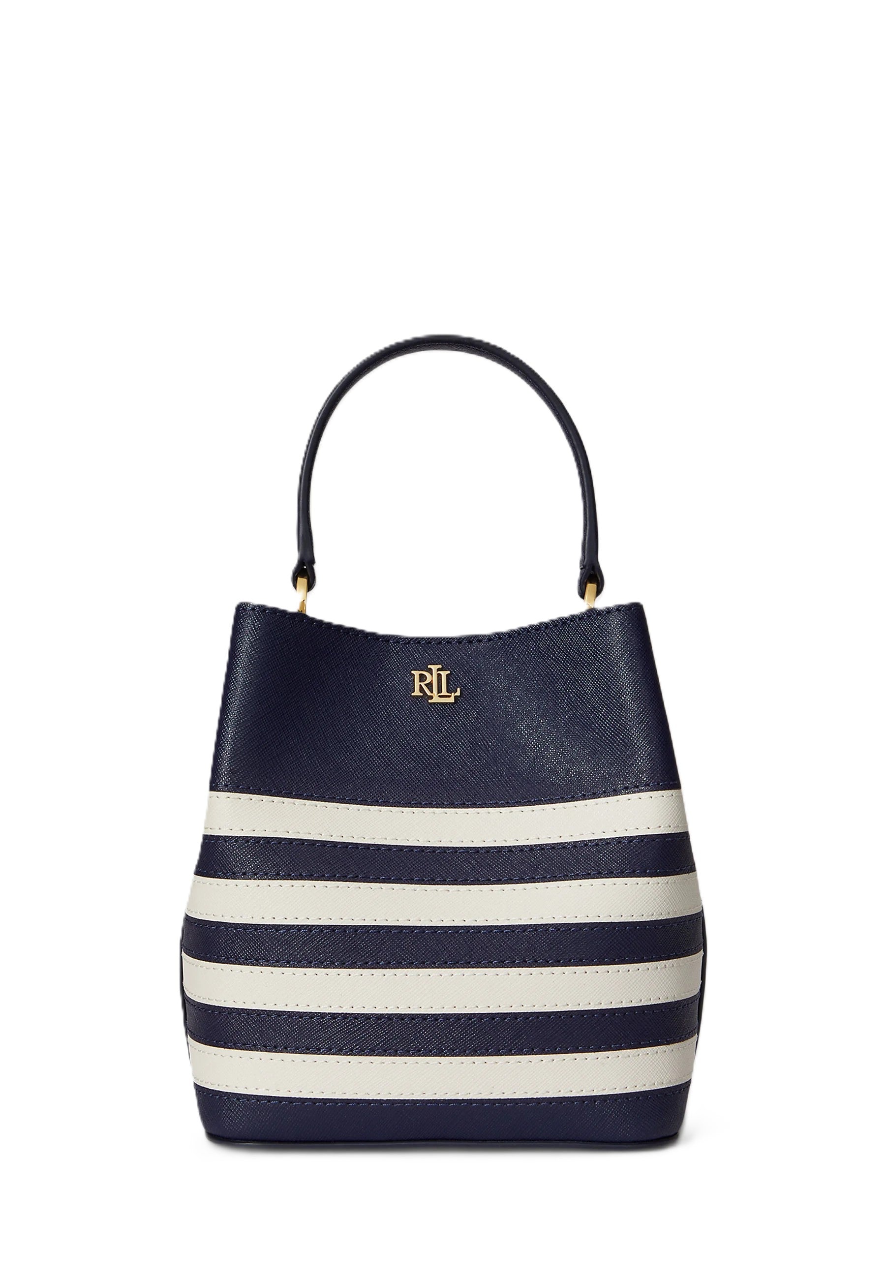 Navy Blue Reese Small Silk Bag